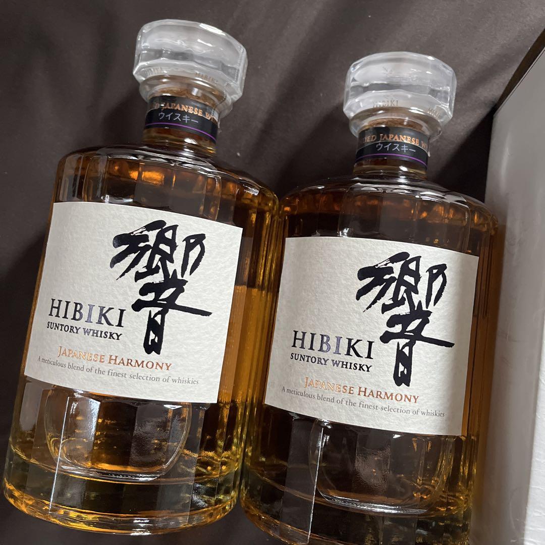 響 ウイスキー 2本セット箱付き