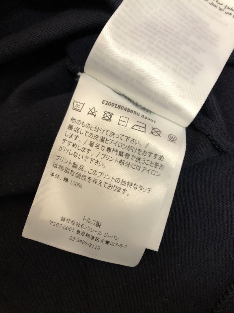【最安値】 MONCLER モンクレール 半袖 Tシャツ M ワッペン 【最安値】 MONCLER モンクレール 半袖 Tシャツ M ワッペン