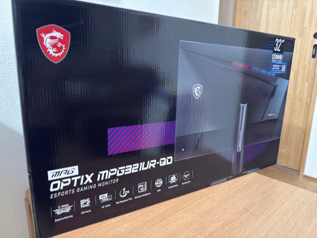 MSI 32インチ 4K ゲーミングモニター Optix MPG321UR-QD MSI 32インチ 4K ゲーミングモニター Optix MPG321UR-QD