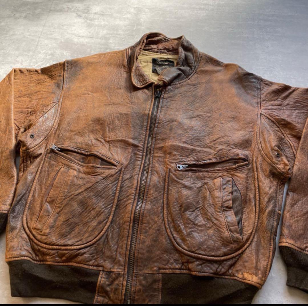 AVIREX G-2 レザージャケット 本革 XL