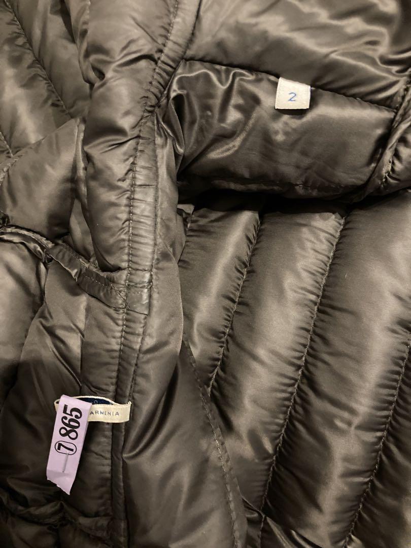 MONCLER モンクレール　BARBEL バーベル　ロングライトダウン　2 Black Barbel Hooded Fit & Flare Long Down Jacket - Long