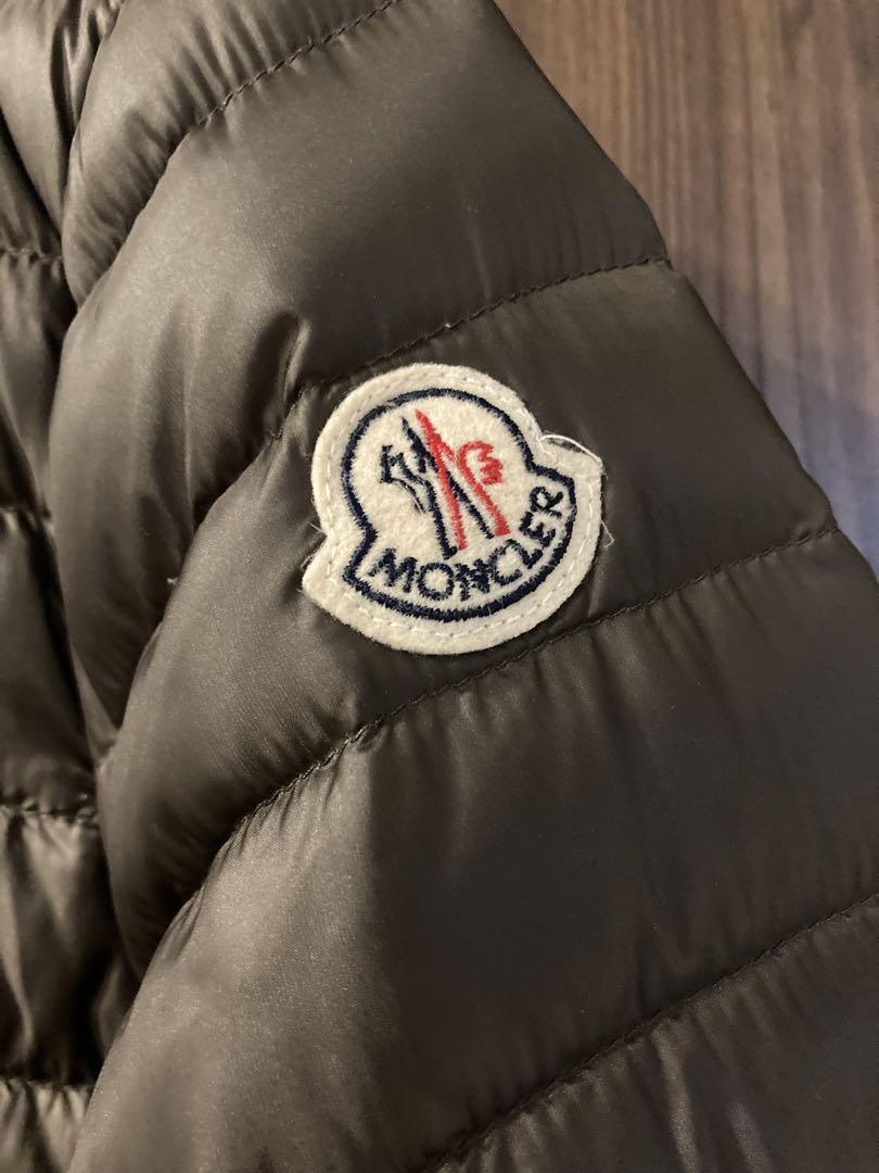 MONCLER モンクレール　BARBEL バーベル　ロングライトダウン　2 Black Barbel Hooded Fit & Flare Long Down Jacket - Long