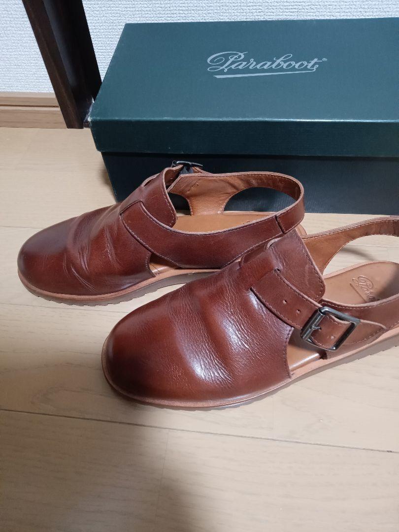 パラブーツ　Paraboot レザーサンダル　　メンズ　アドリアティック