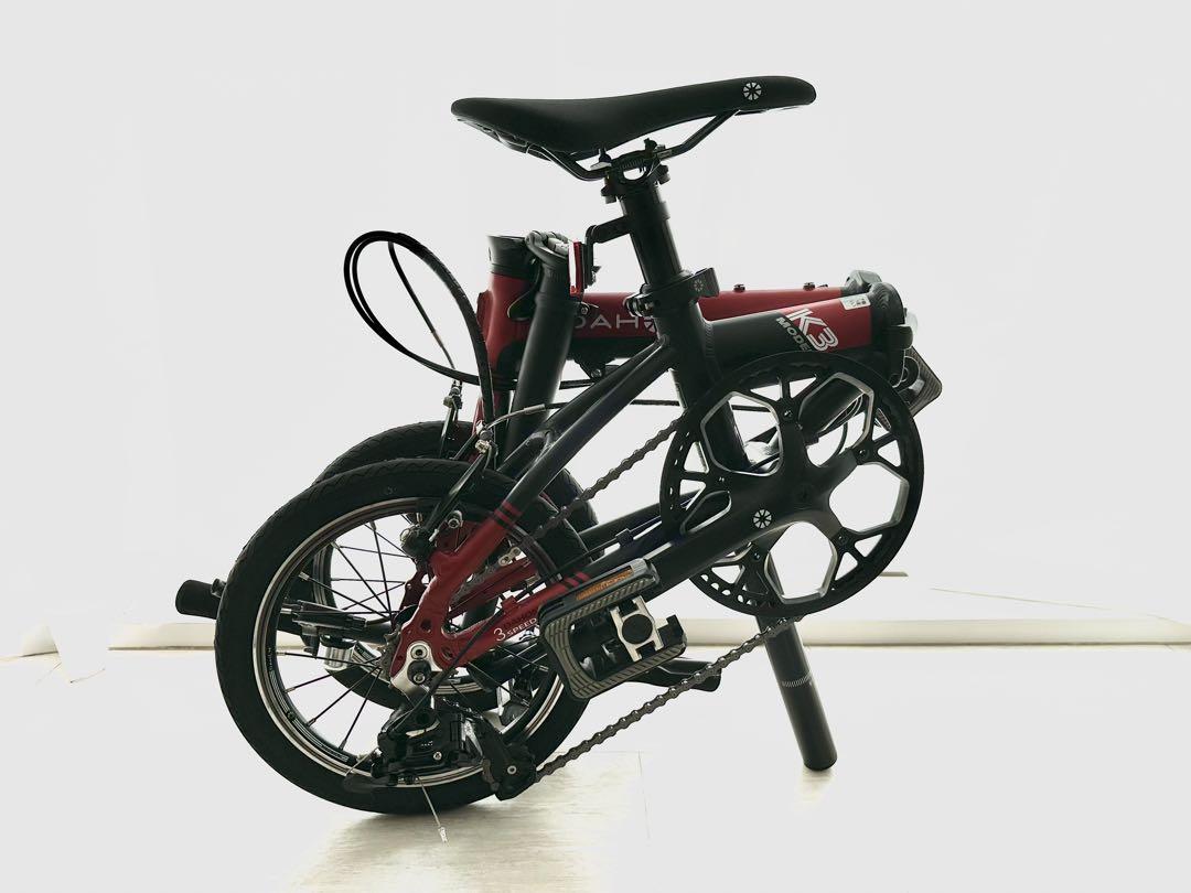 激安正規品 DAHON K3 レッド／ブラック 14インチ 2023年モデル 自転車本体