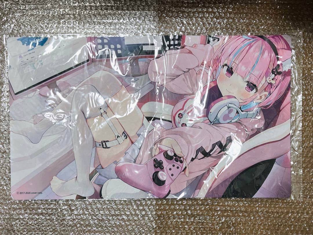 ホロライブ 湊あくあ 誕生日記念2020 ラバーマット