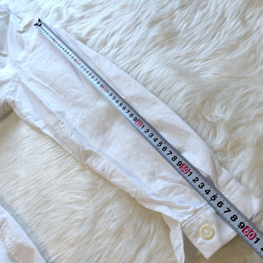 ✨大きいサイズ✨名作★スウェーデン軍★グランパシャツ★ホワイト★XL★実物