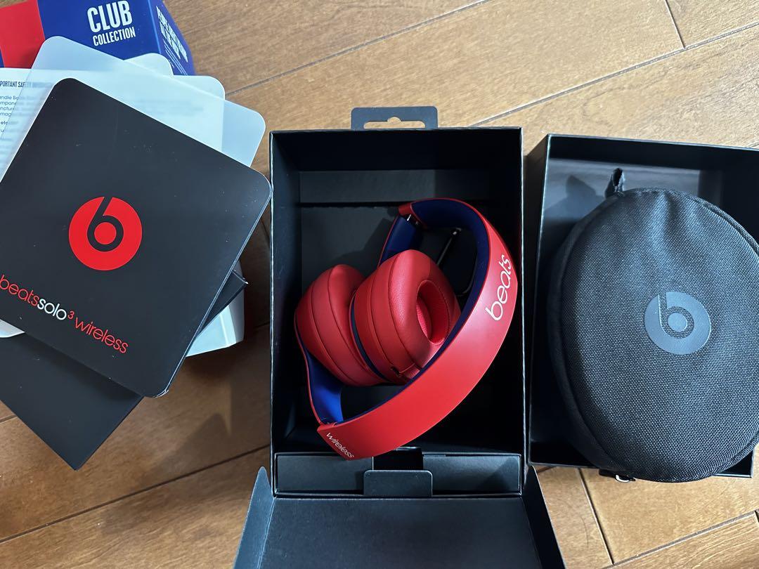 Beats Solo3 Wireless 赤色 CLUB COLLECTION