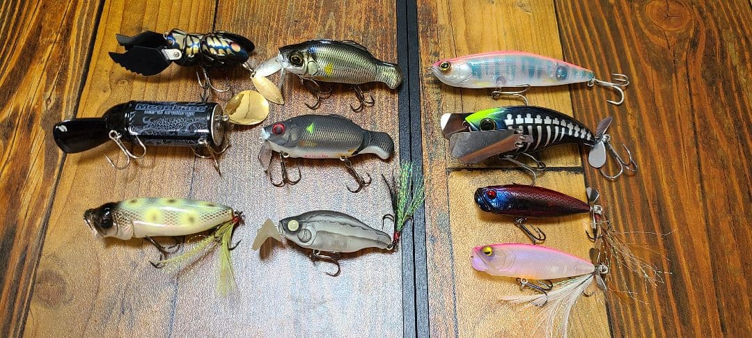 バスルアーセットやや傷や汚れあり