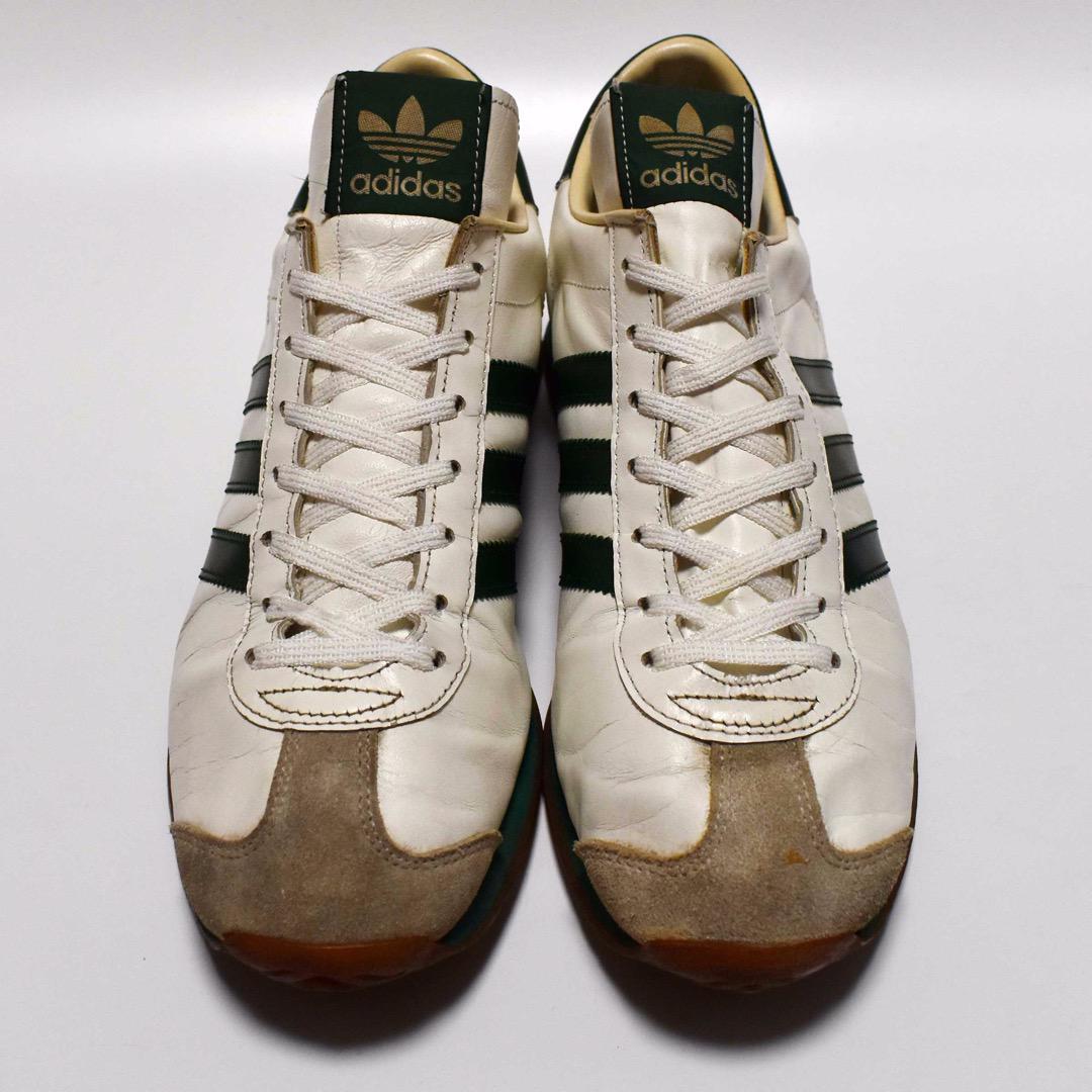 adidas カントリー COUNTRY 白緑 90s デサント 日本製 - メルカリ adidas カントリー COUNTRY 白緑 90s デサント 日本製 - メルカリ