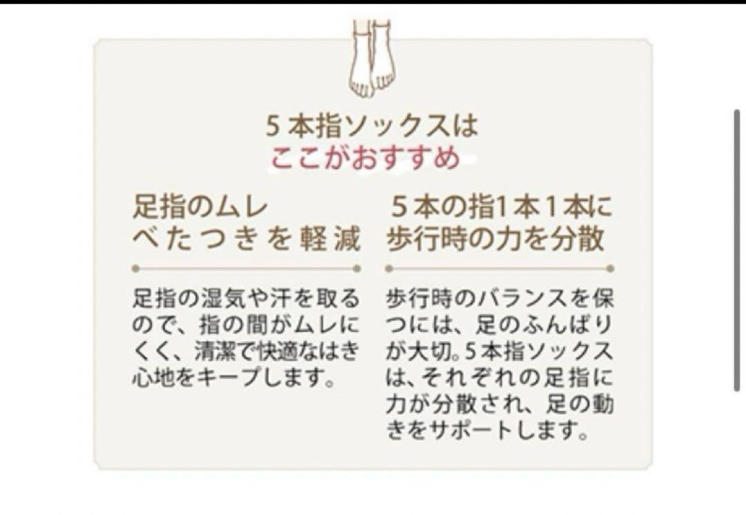 専用です　ハイネックインナー　５本指ソックス　3色セット✖️2