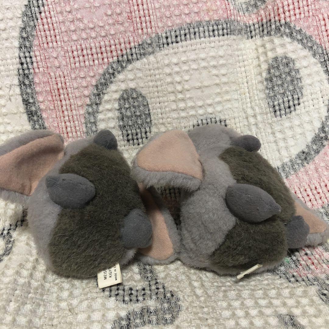昭和レトロ　ヴィンテージ  ルリコンゴウインコ＆オウム　ぬいぐるみ　中古品