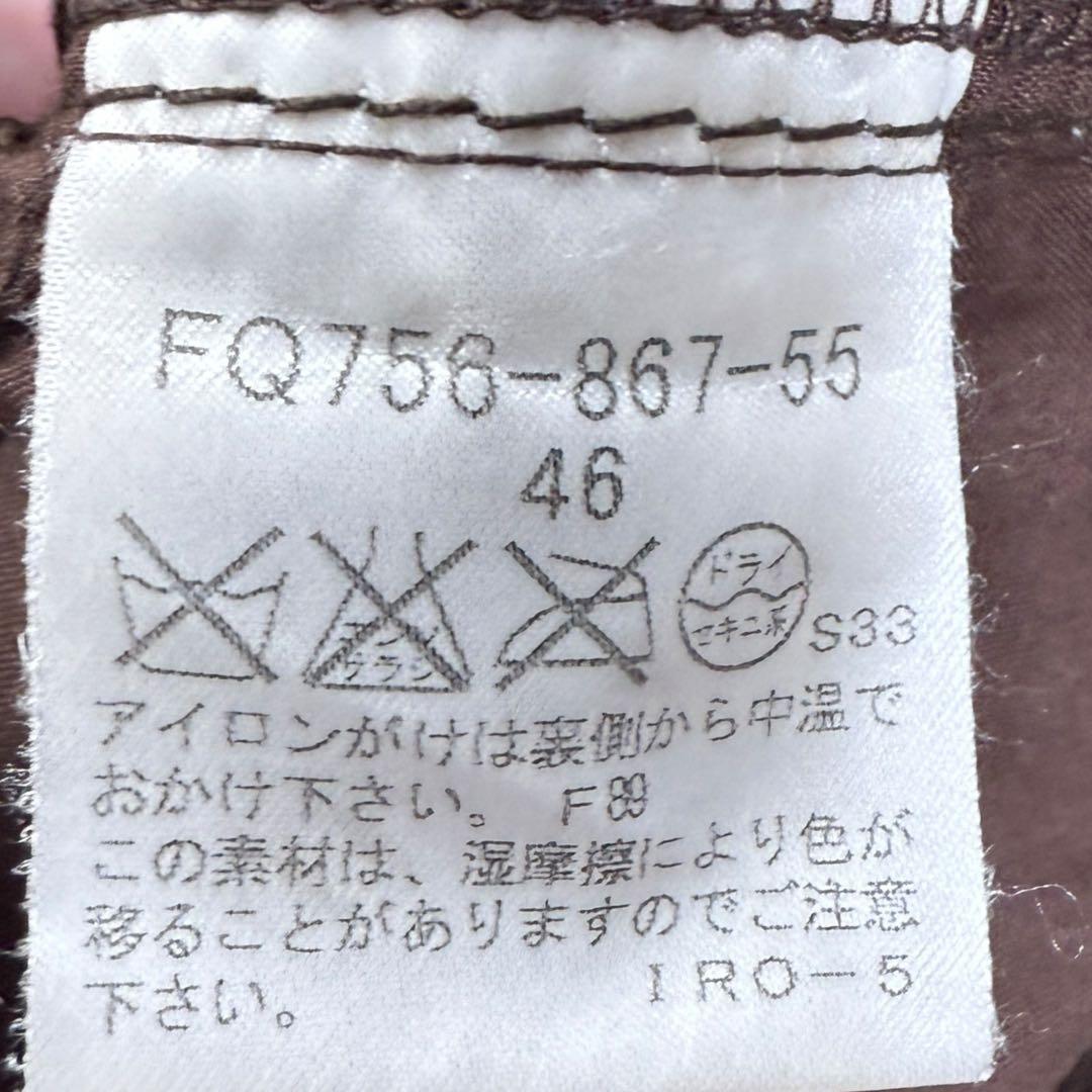 美品　バーバリーロンドン　874 コーデュロイ　パンツ　ホース刺繍　46