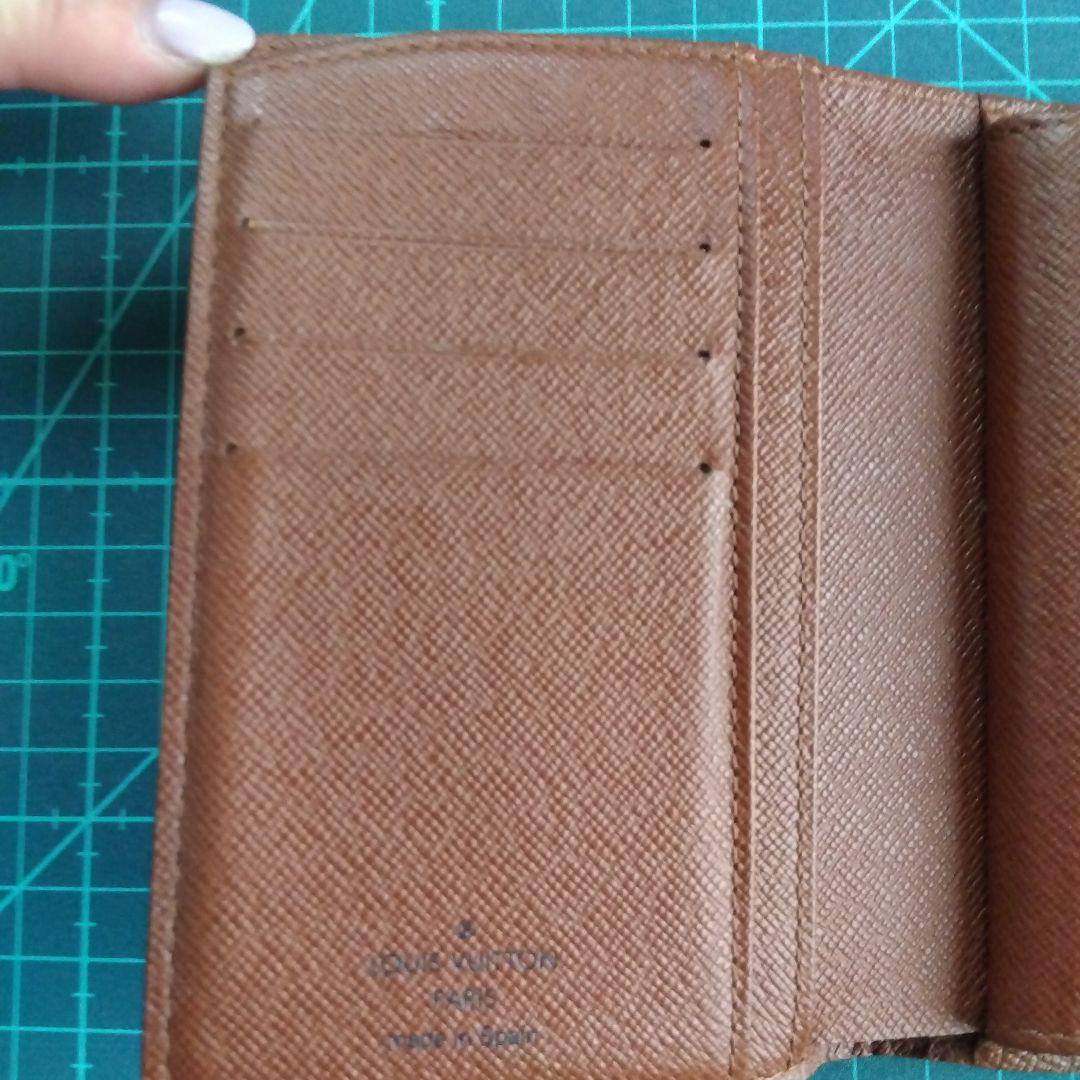 LOUIS VUITTON モノグラム　2つ折り財布　がま口