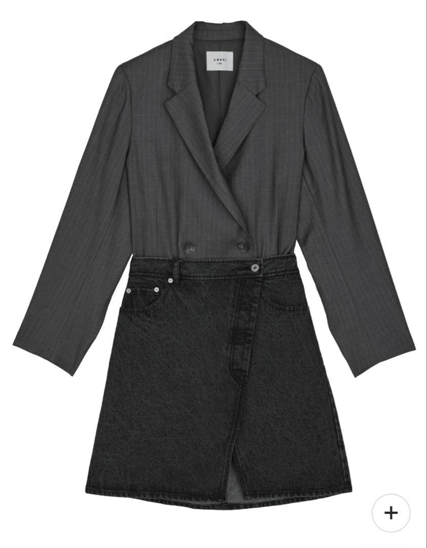 ジャケット・アウター DENIM CORSET COMBINE JACKET