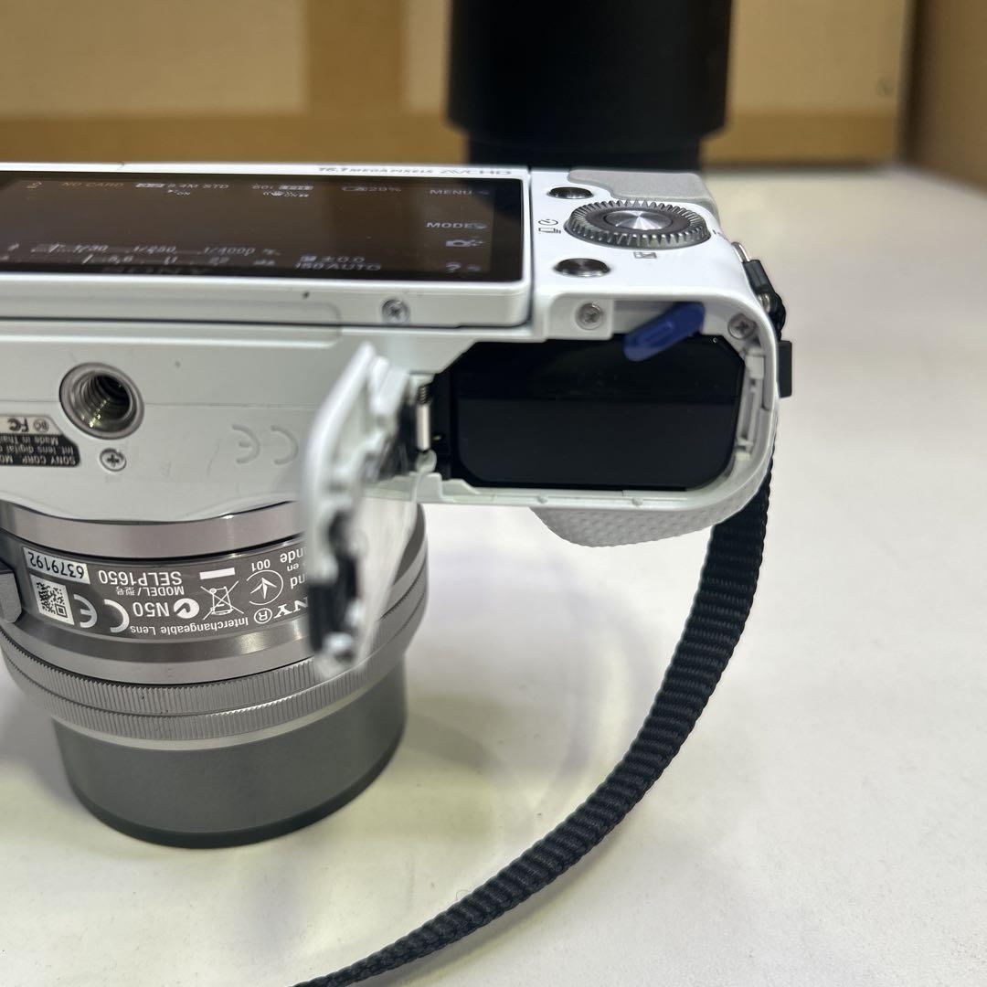 5938 SONY NEX-3N フラッシュ内蔵 ダブルズームレンズキット