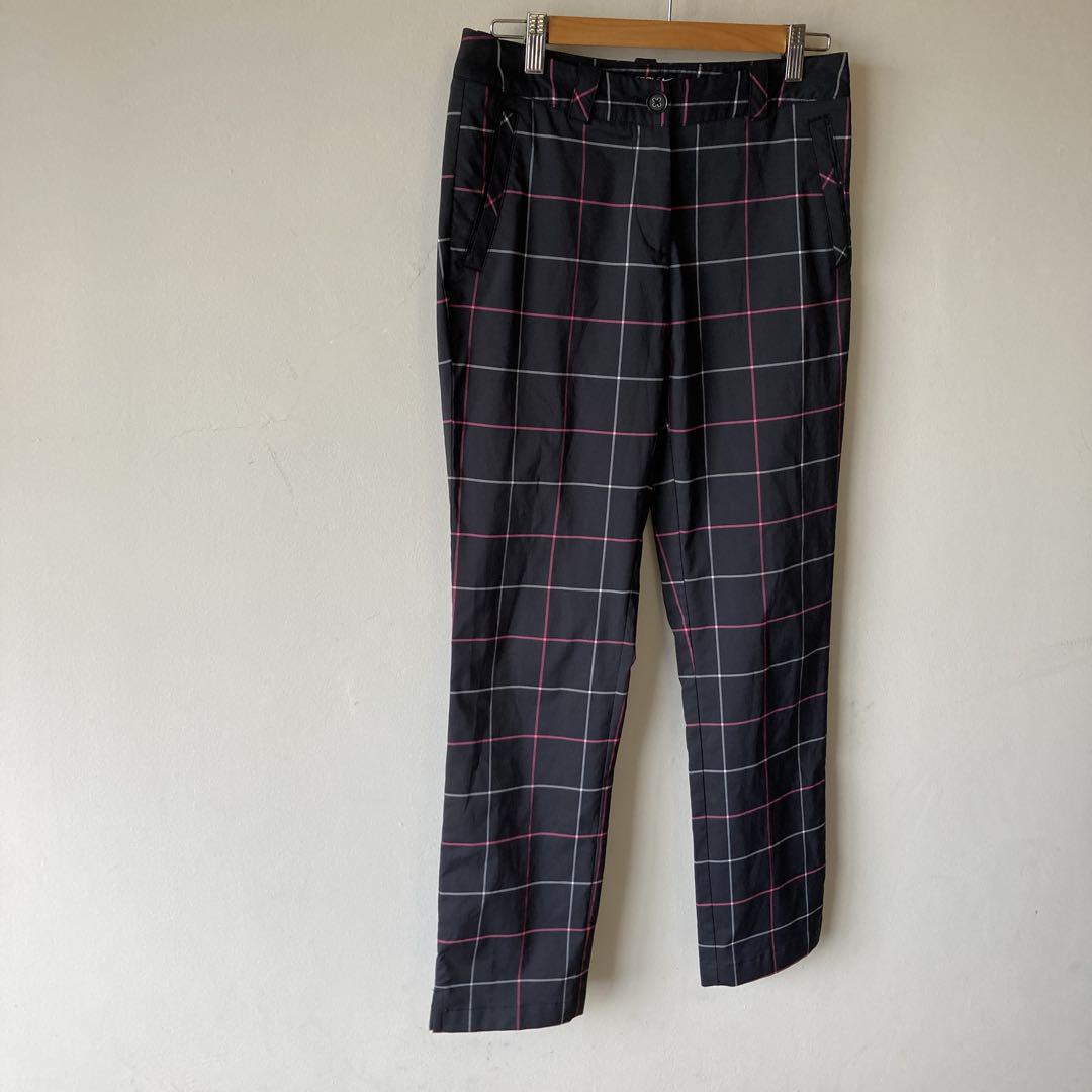 NIKE GOLF ナイキゴルフ チェックパンツ DM712 - メルカリ