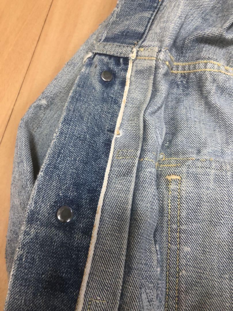 50's Levi's 507XX セカンド ハギ 付き　ボタン裏17