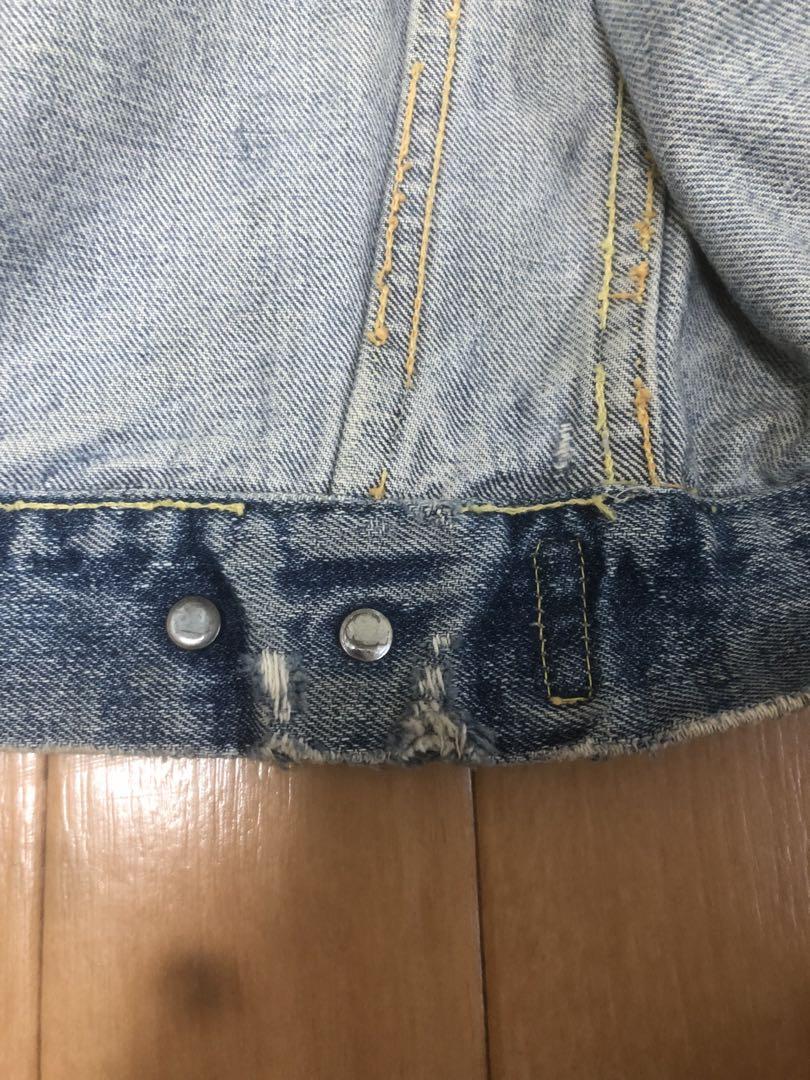 50's Levi's 507XX セカンド ハギ 付き　ボタン裏17