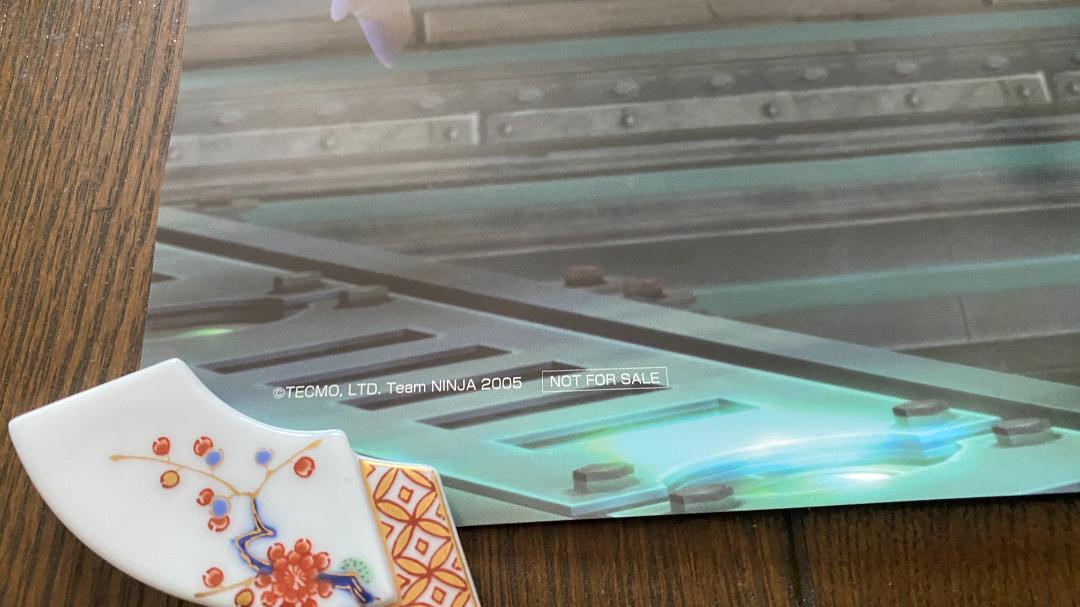 新品 DOA4 デッドオアアライブ4 TGS 非売品 B5ポスター あやね 3