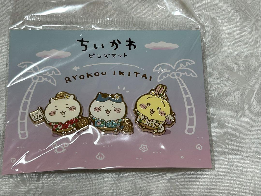 ちいかわ 大きめ ギミックピンバッジ うさぎ ちいかわマーケット