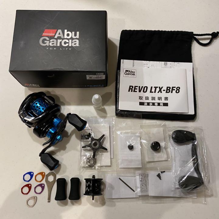 Abu LTX-BF8-L KTFスプール純正スプール付き