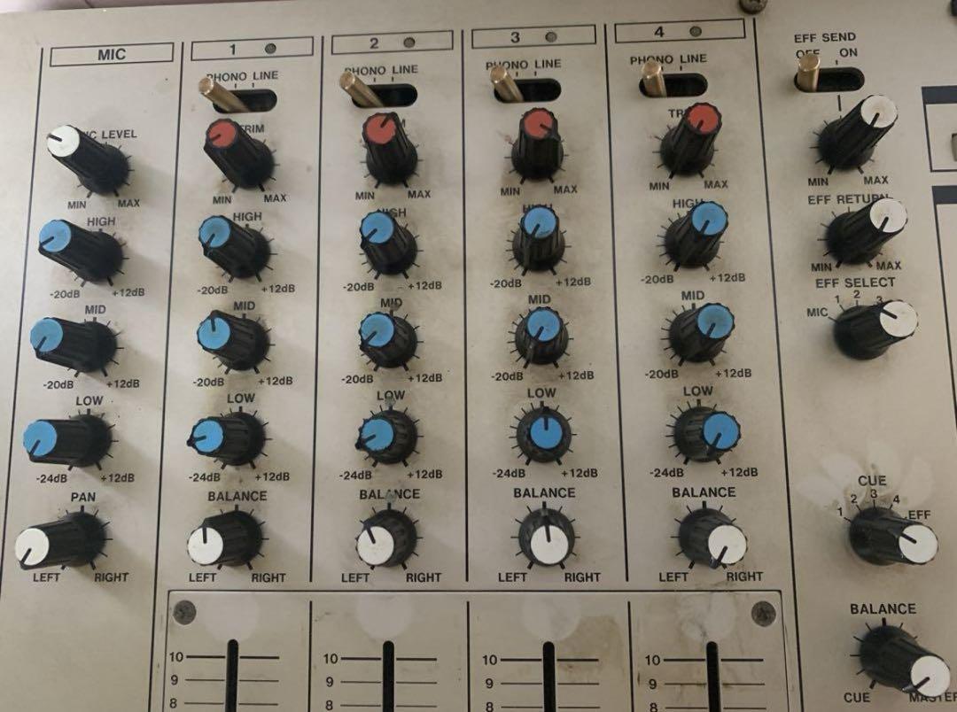 テクニクス/Technics SH-MX1200 高品質アナログミキサー 4ch