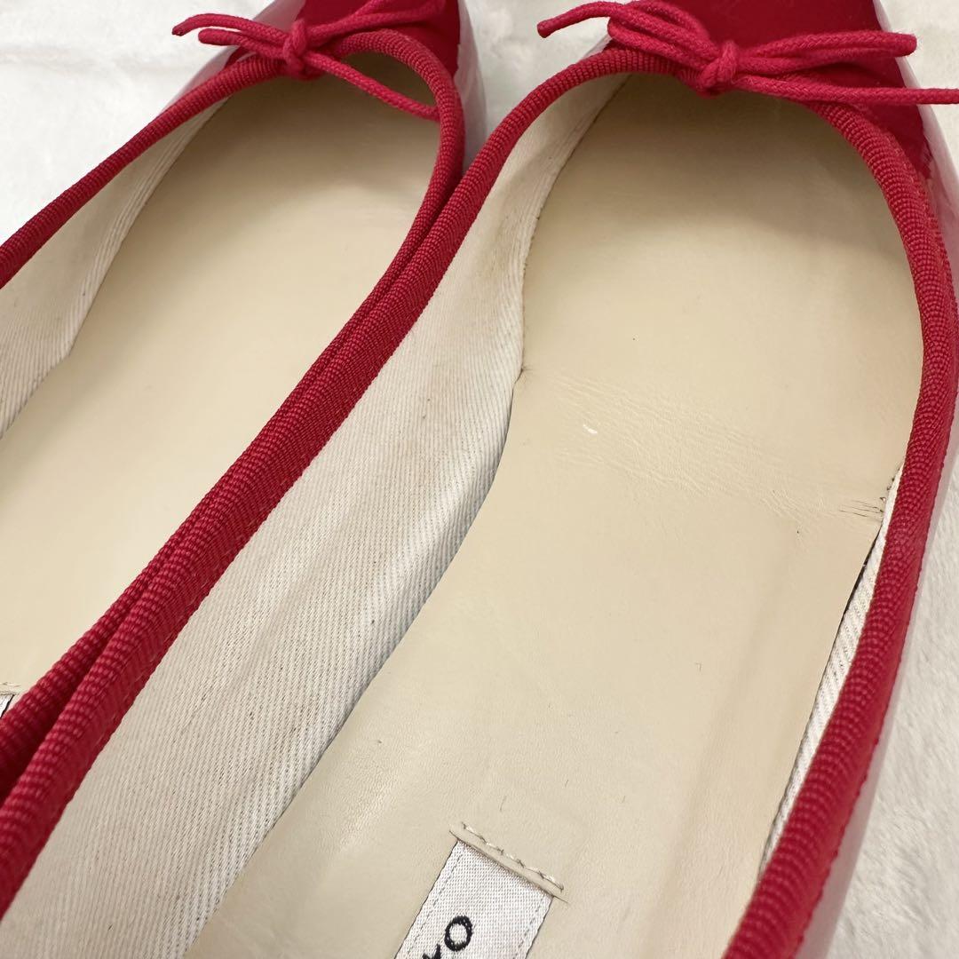【最終値下げ】repetto レペット パンプス リボン エナメル ヒール 38