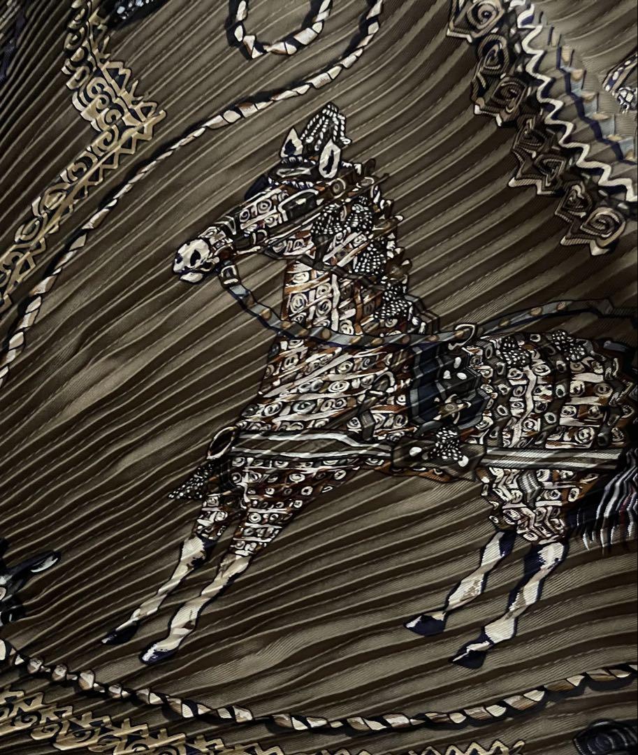 未使用品HERMES シプリーツスカーフ