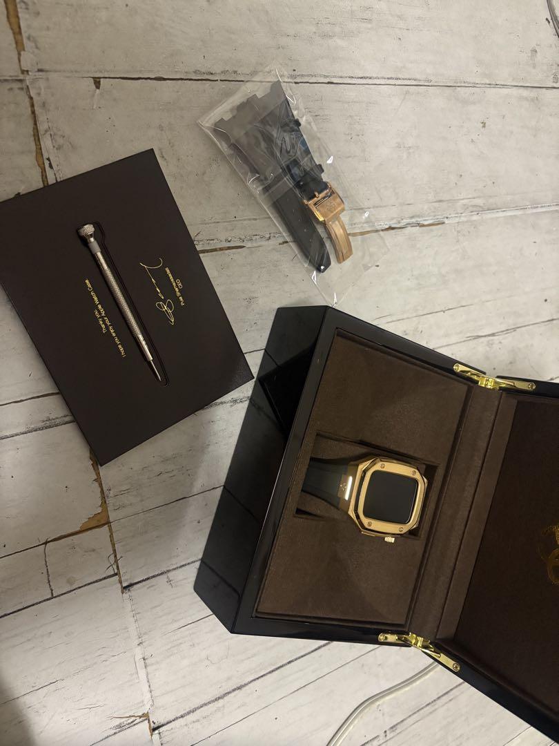 セット　Apple Watch本体　高級カバーベルト付き　おまけあり