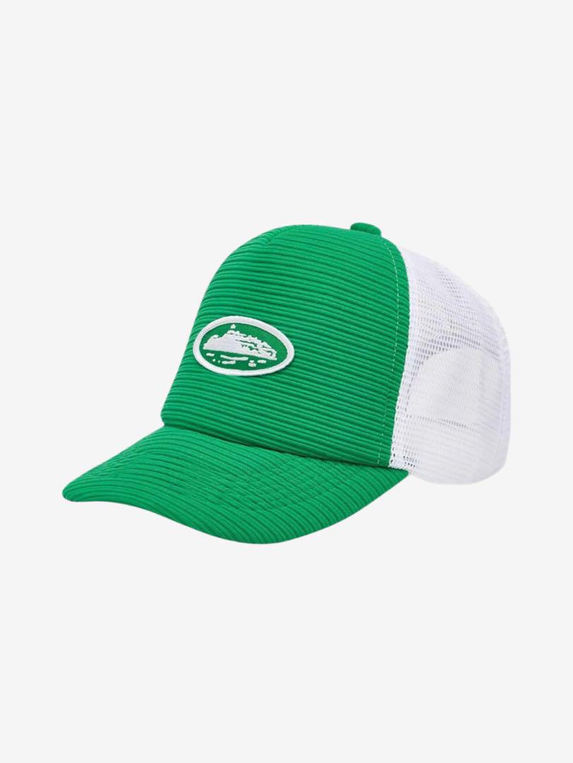 送料無料 通販 激安 Corteiz Short Peak Trucker-Green 帽子