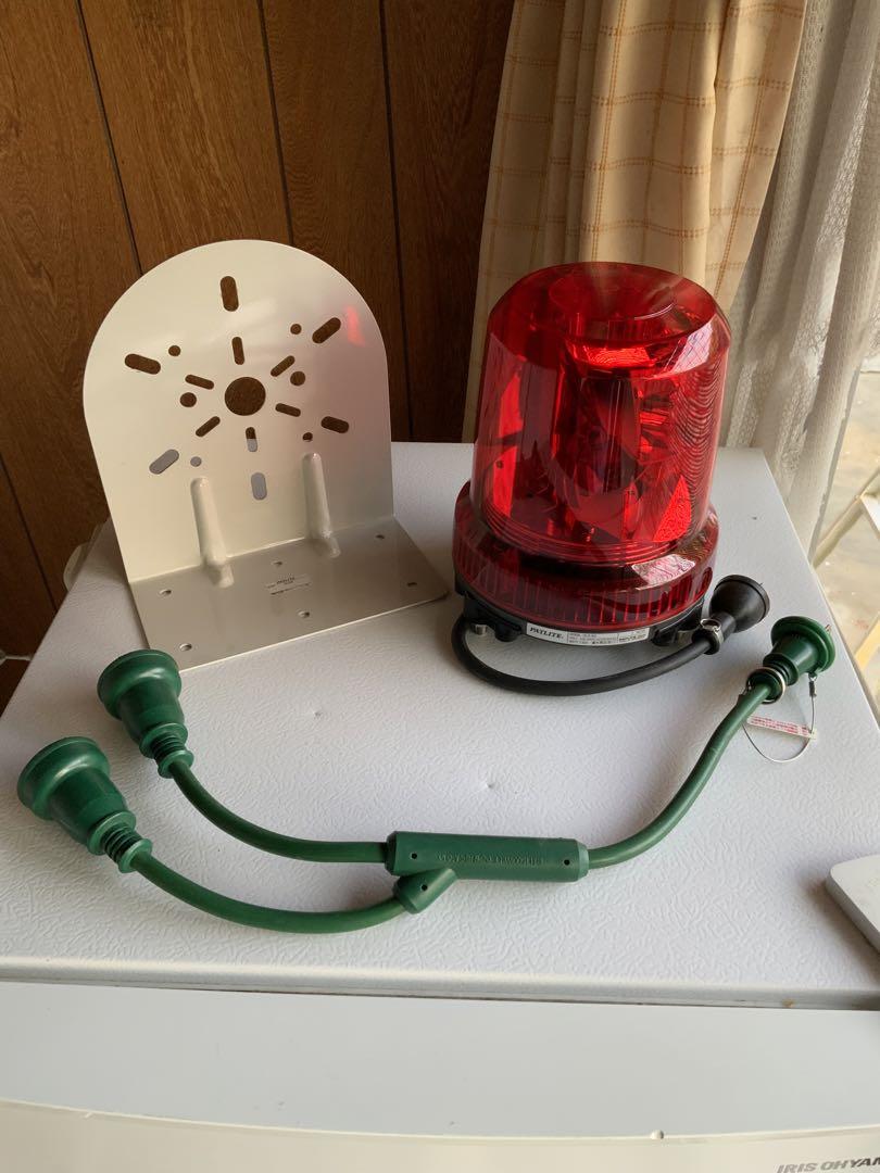パトライト 強耐振型LED回転灯 RLR-M2　動作確認済み　セットあり