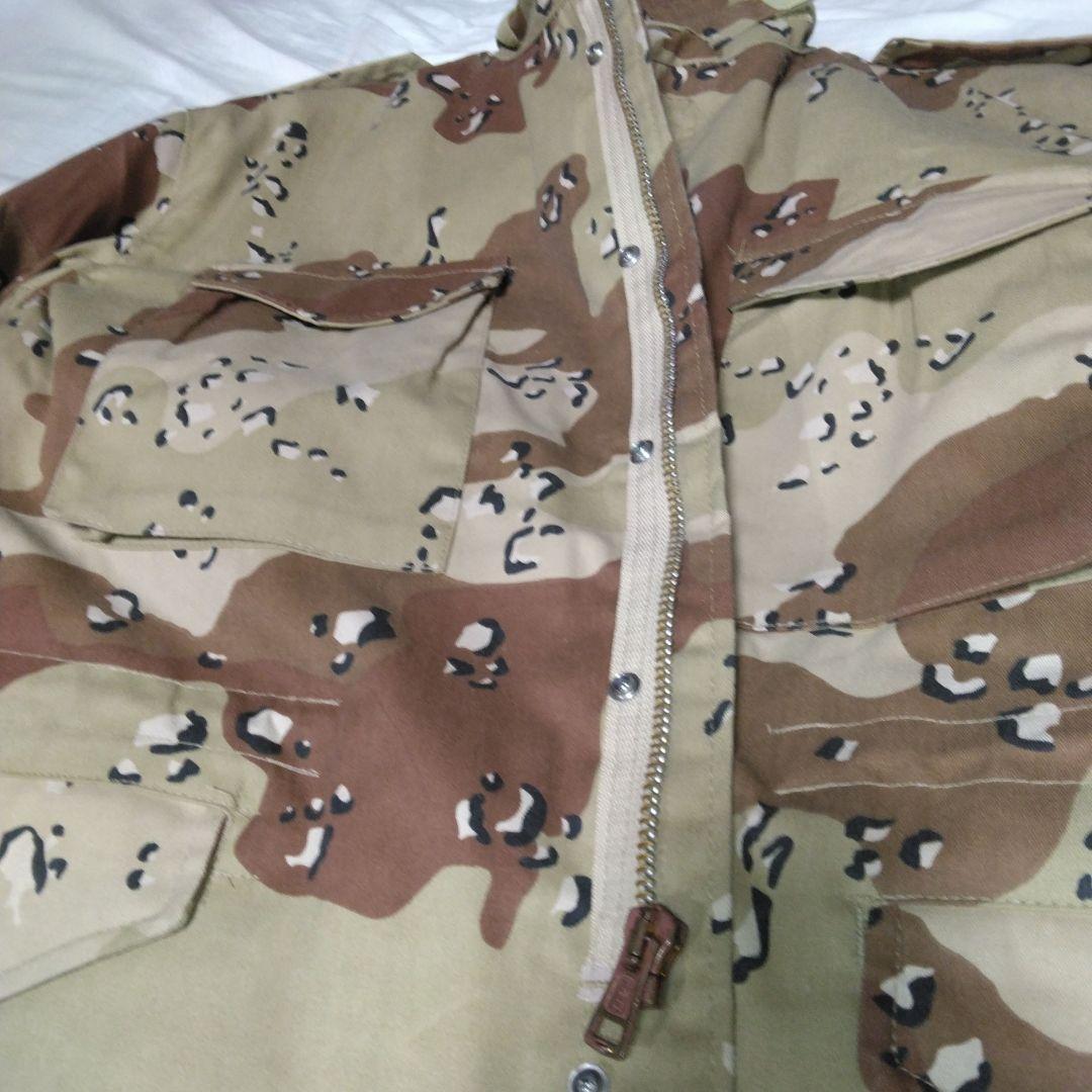 最終値下げ　M-65 ミリタリージャケット　USAチョコチップ  XL