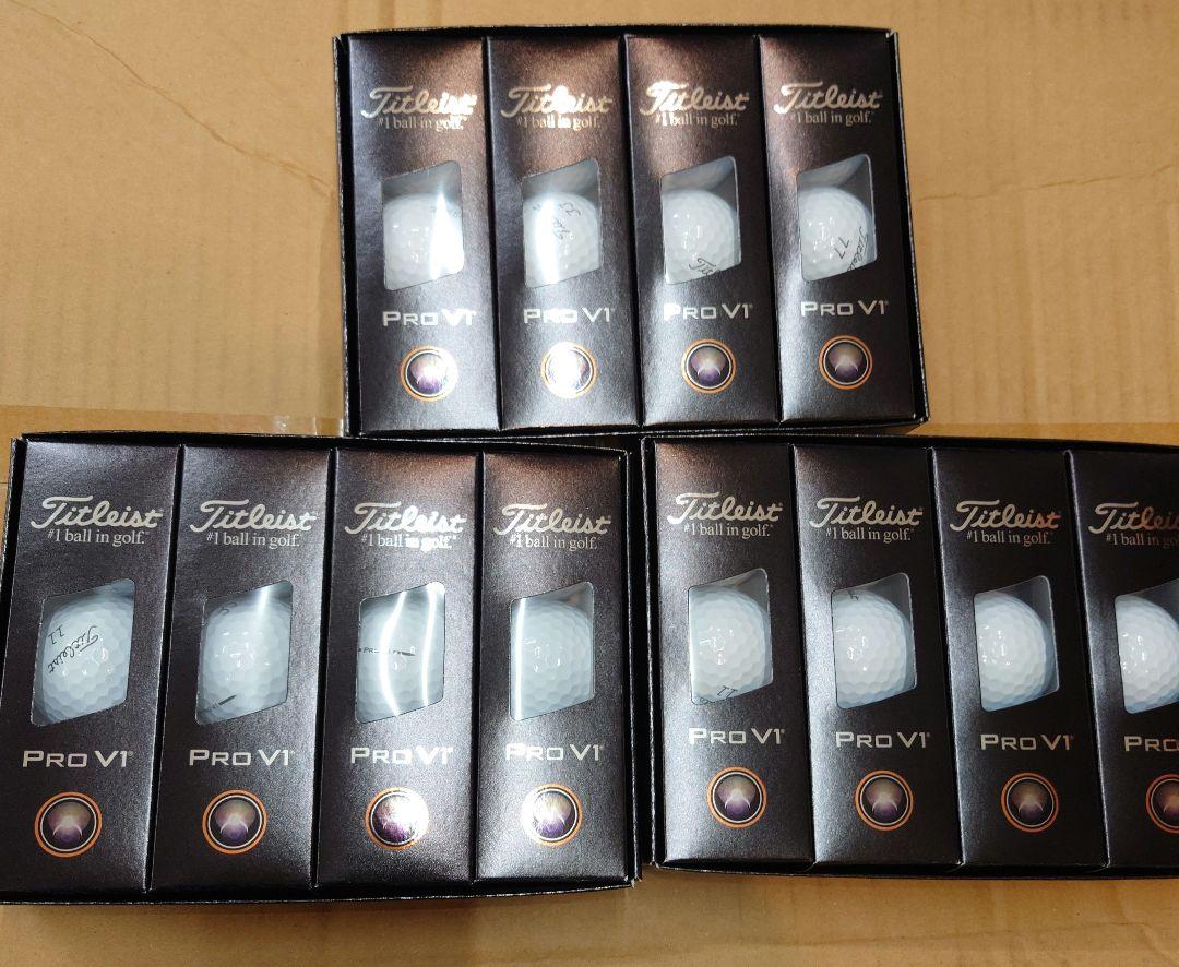 タイトリスト　ProV1 ダブルナンバー３ダース