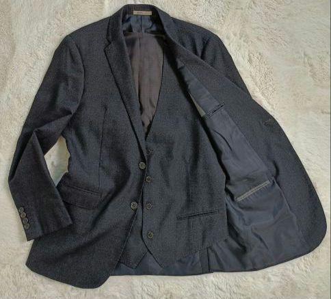 ARMANI COLLEZIONI スーツ【スリーピース】【L相当】【極美品】