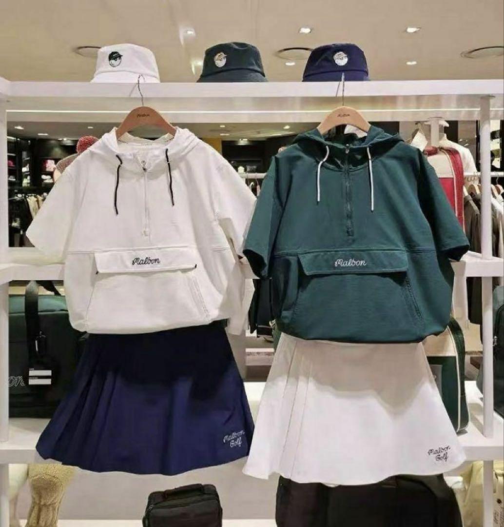 マルボン ゴルフ レディース パーカー ショートパンツ セットアップ 2点セット
