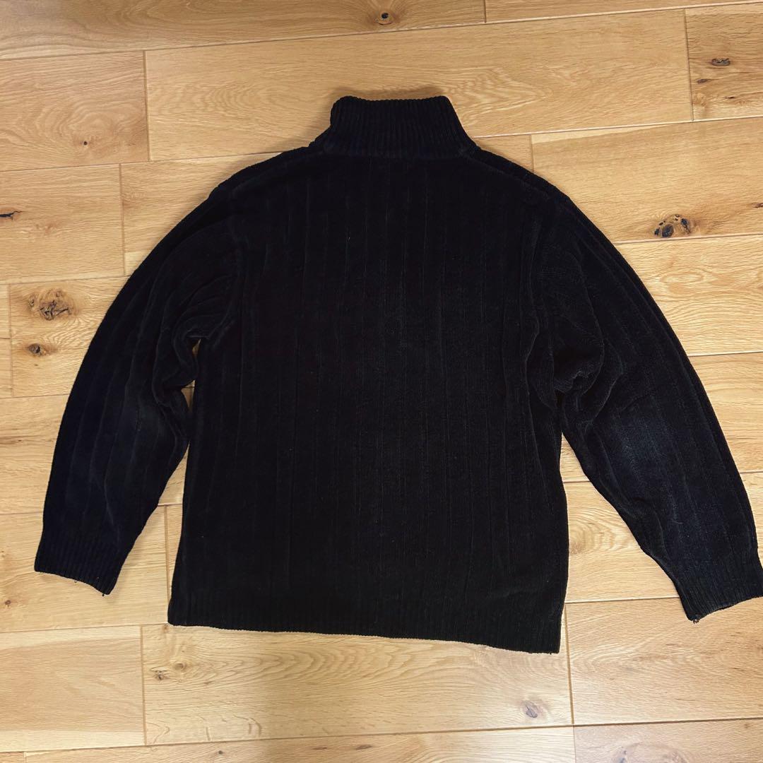 VINTAGE CLUB ヴィンテージクラブ セーター ニット 黒 ブラック