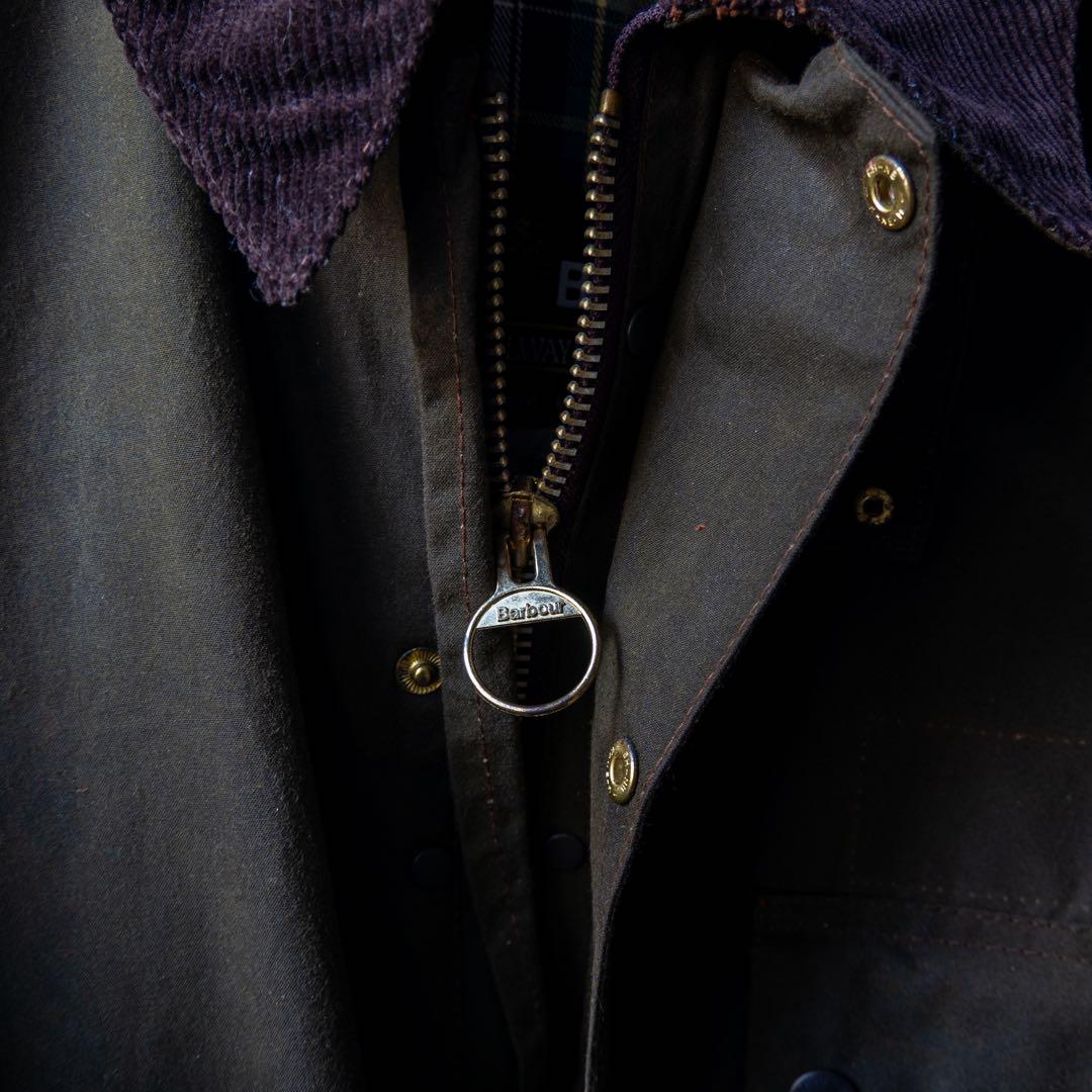 Barbour Solwayzipper 2ワラント 42in ミント