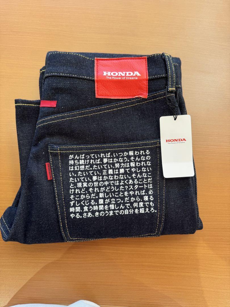 【新品未使用タグ付】ホンダ×シンイチロウ アラカワ　デニムパンツ　日本製　純正M