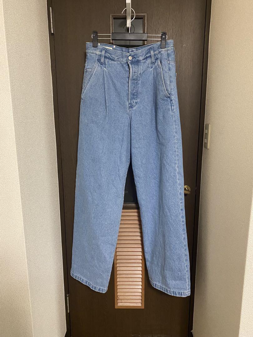 DRESS VAN NOTTEN ライトブルーデニム ワイドデニム
