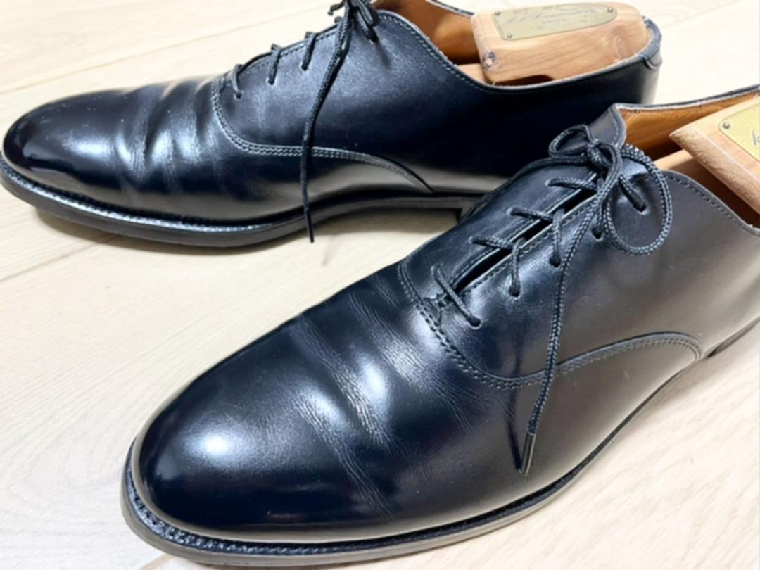 しますⓑ ALDEN 932 ブラック 9.5A fsiF4-m92193028664 オールデン 内羽根プレーントゥ ❸メルカリ