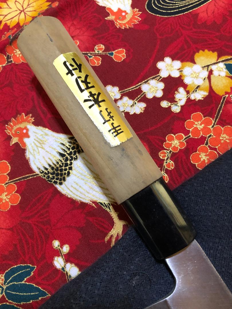 【研ぎ済み】白鋼・手打ち　清綱　相出刃包丁　和包丁　ナイフ　料理　釣り 研ぎ済み】白鋼・手打ち清綱相出刃包丁和包丁ナイフ料理釣り