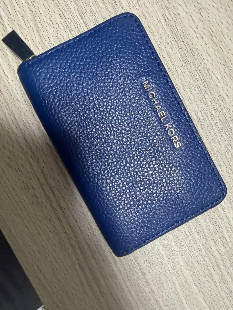 MICHAEL KORS ネイビー コイン＆カードケース