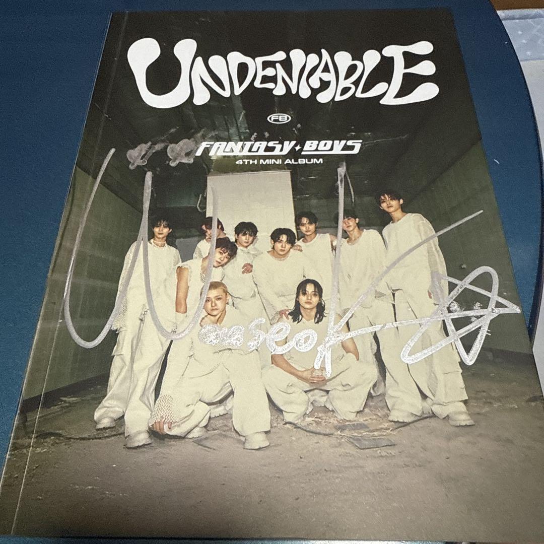 FANTASYBOYS UNDENIABLE B賞 リンチー サイン入りチェキ FANTASYBOYS UNDENIABLE B賞 サイン入りチェキ