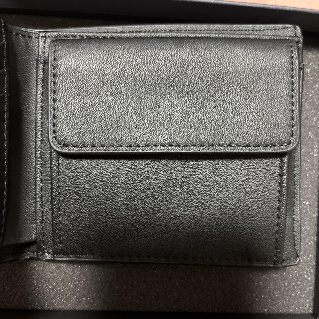  JEANS ブラック二つ折り財布