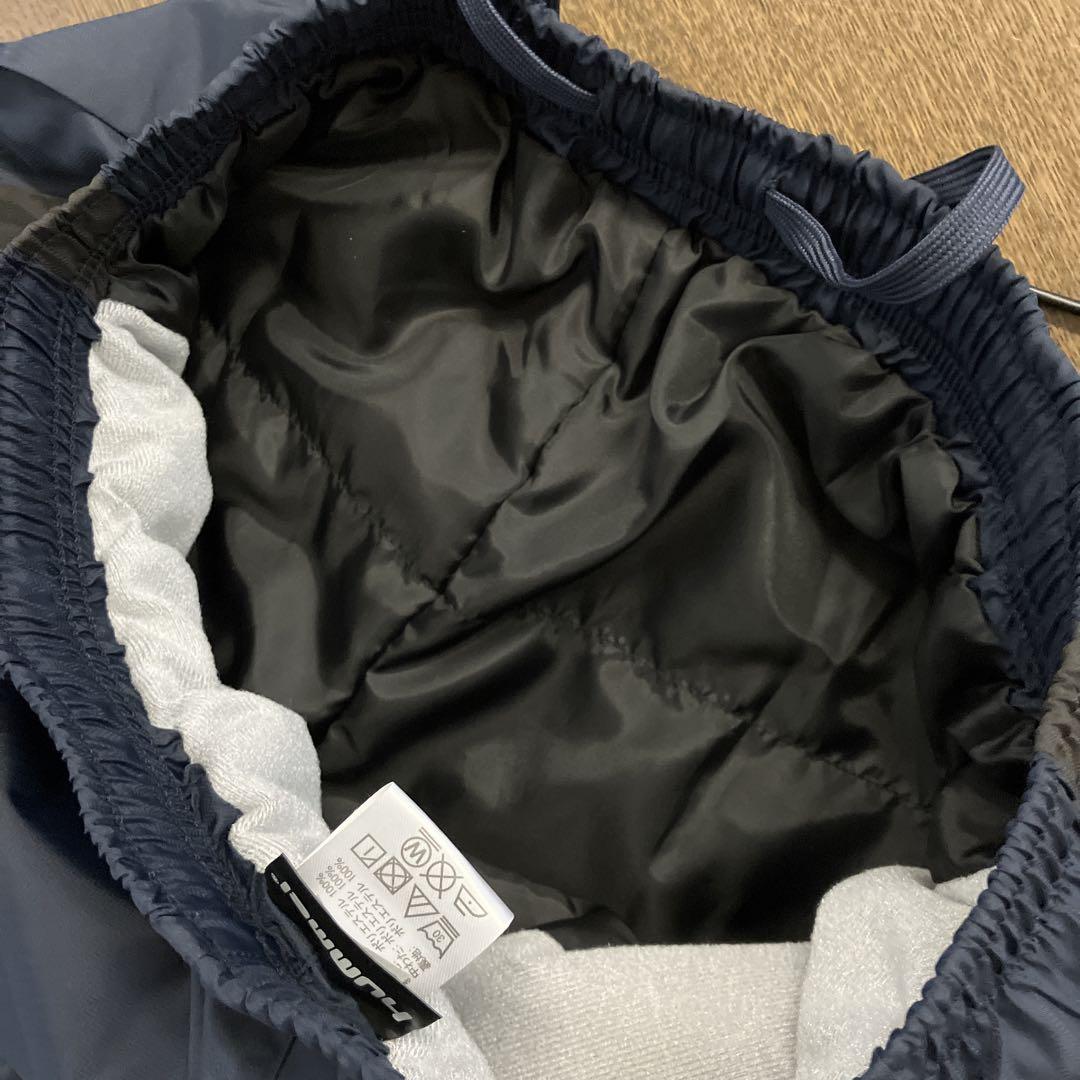 hummel 中綿 ウィンドブレーカー L 上下 ネイビー