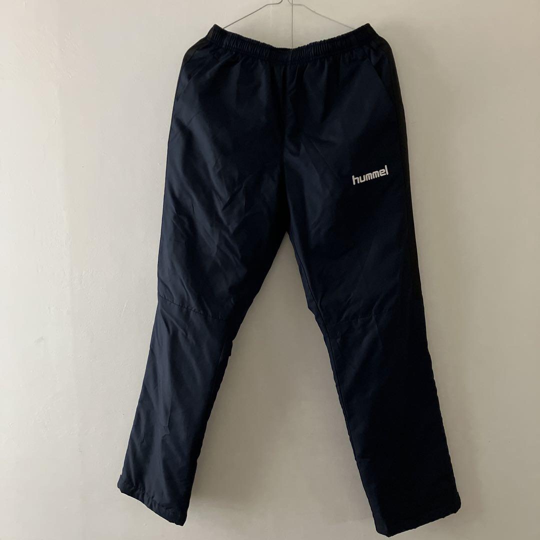 hummel 中綿 ウィンドブレーカー L 上下 ネイビー