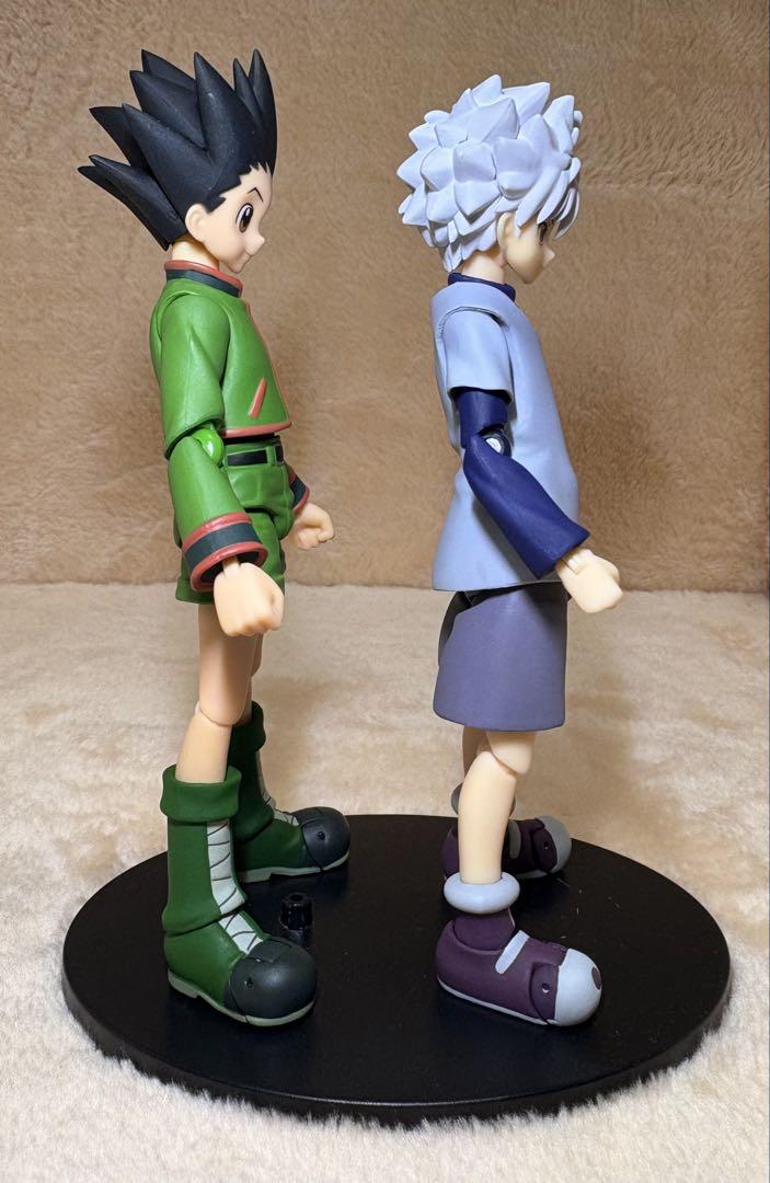 ゴン=フリークス＆キルア=ゾルディック フィギュア箱無し2体セット　figma ゴン=フリークス＆キルア=ゾルディック フィギュア箱無し2体