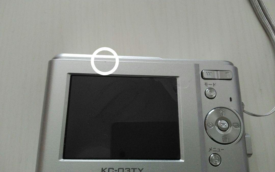 Kenkoケンコー　デジタルカメラ　KC-03TY