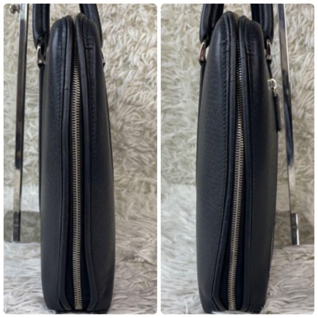 【最高級】PORTER アベニュー  ビジネスバッグ 本革 ブラック　A4良品