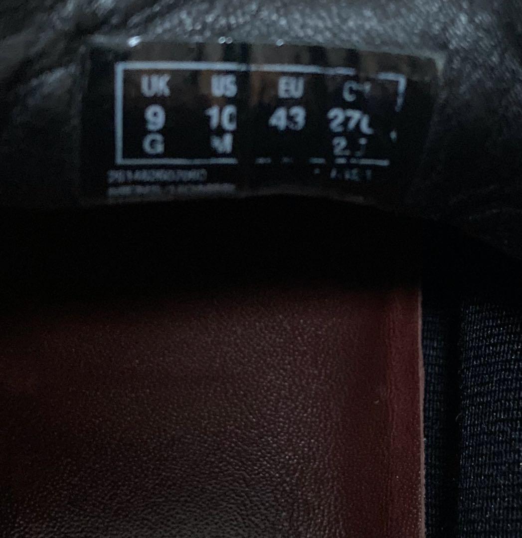 dskgt5様　Clarks gore-tex 革 レザー 27cm US10